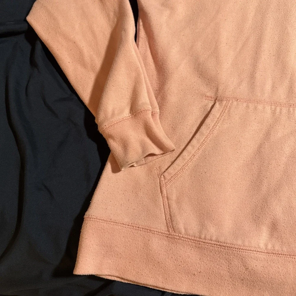 The North Face Hoodie Womens XL‎ Pink Logo Pullover Sweatshirt Outdoor - Picture 6 of 8